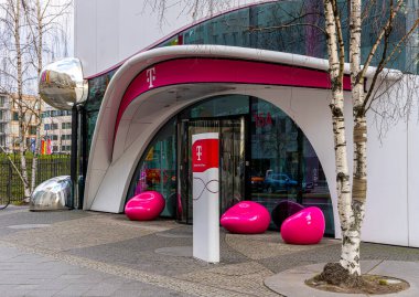 Telekom Merkezi, Ebertsrae, Potsdamer Platz, Berlin, Almanya