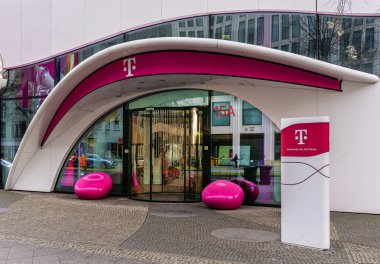 Telekom Merkezi, Ebertsrae, Potsdamer Platz, Berlin, Almanya