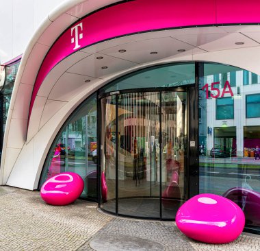 Telekom Merkezi, Ebertsrae, Potsdamer Platz, Berlin, Almanya