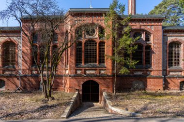 Eski tüberküloz sanatoryumu, Beelitz, Brandenburg, Almanya çevresindeki tarihi mimari