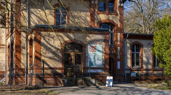 Eski tüberküloz sanatoryumu, Beelitz, Brandenburg, Almanya çevresindeki tarihi mimari