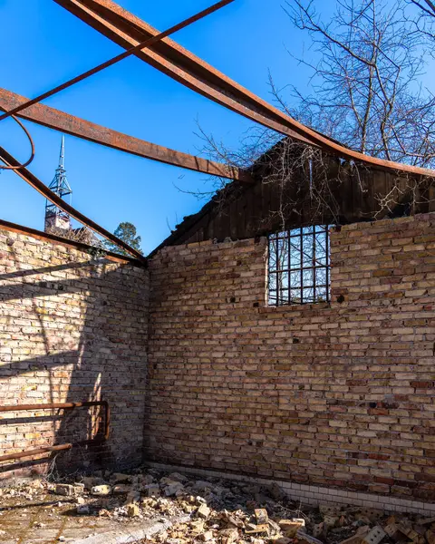 Eski tüberküloz sanatoryumu, Beelitz, Brandenburg, Almanya çevresindeki tarihi mimari