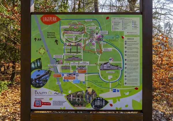 Eski tüberküloz sanatoryumu, Beelitz, Brandenburg, Almanya çevresindeki tarihi mimari