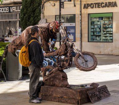 Manzaralar, mimari ve günlük şehir manzaraları, Palma de Mallorca, Balearic Adaları, İspanya
