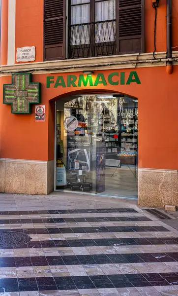 Manzaralar, mimari ve günlük şehir manzaraları, Palma de Mallorca, Balearic Adaları, İspanya