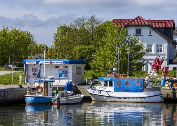 Vitte 'nin küçük limanında, Hiddensee Adası, Rgen, Mecklenburg-Batı Pomerania, Almanya