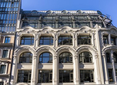House facade of the Kernerhaus, Hamburg, Germany