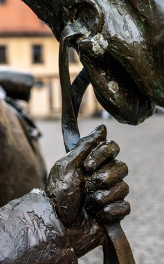 The Sptlesereiter in the castle courtyard of Fulda, Hesse, Germany