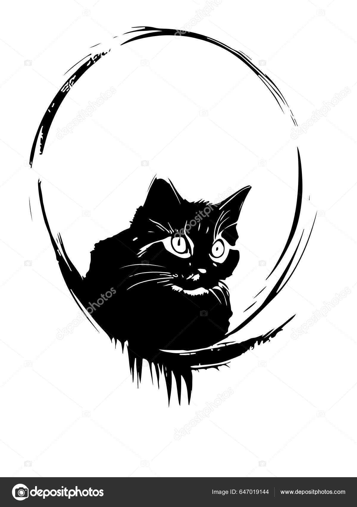 2.809 Ilustrações de Gato Preto - Getty Images