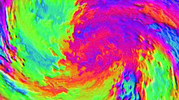Weather Hurricane On Radar And Satellite