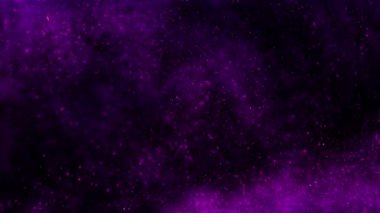 Slow Motion Dust Particles Floating