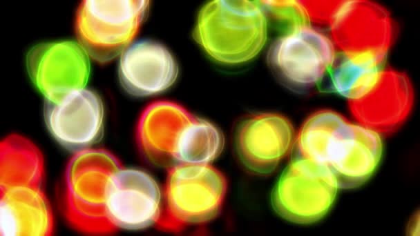 Bokeh Smooth Abstract Motion Pattern Background — ストック動画