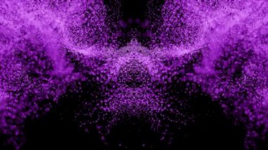 Slow Motion Dust Particles Floating