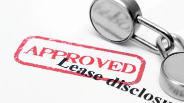 Kira sözleşmesi onaylandı.