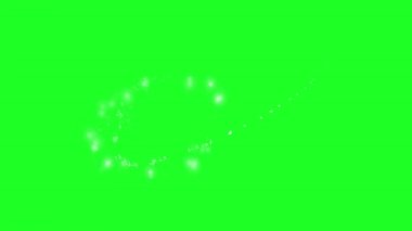 Parlayan Yeşil Ekran Hareketi Grafikleri