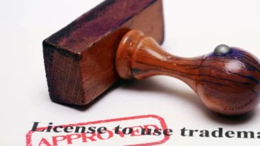Ticari marka damgası kullanma lisansı onaylandı
