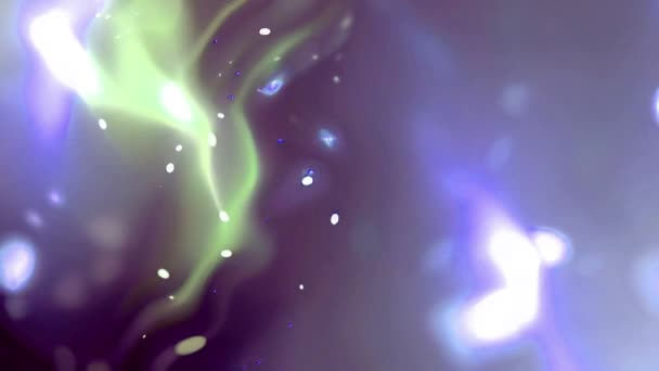 抽象运动背景 能量波和闪电 — 图库视频影像