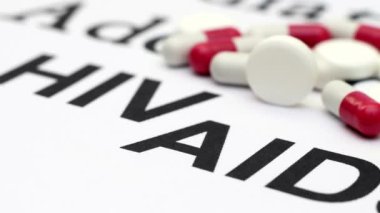 HIV Aids konsepti dolly shot