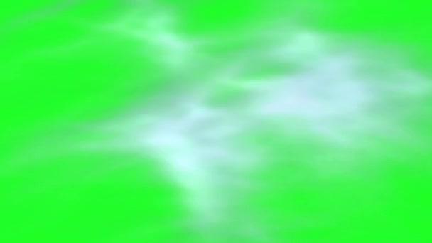 Réflexion de surface de l'eau sur écran vert