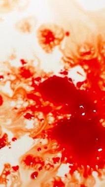 Dikey görüntüdeki kan