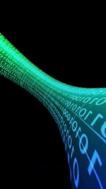 Yüksek hız İkili Veri Tüneli dikey videosu