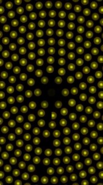 Renkli döndürme noktaları dikey video ile soyut arkaplan