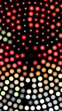 Renkli döndürme noktaları dikey video ile soyut arkaplan