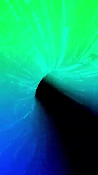 ハイスピードバイナリデータトンネル垂直ビデオ — ストック動画