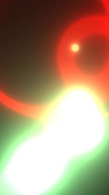 Renkli Işıkların Canlandırması Bokeh Arkaplan dikey videosu