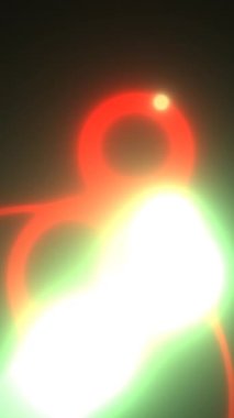 Renkli Işıkların Canlandırması Bokeh Arkaplan dikey videosu