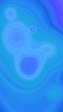 Soyut Hücre Dönüşümü 3D Animasyon dikey video