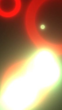 Renkli Çemberlerin Canlandırılması Bokeh Arkaplan dikey videosu