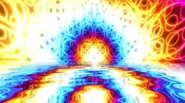 Kaleydoskop Sıralama Şablonu Su Yansıması