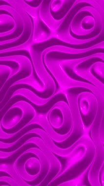 Dikey görüntülerde dalgalanan renkli çizgilerin 3B animasyonu