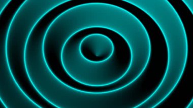 Değişen rengarenk çizgilerin 3 boyutlu canlandırması