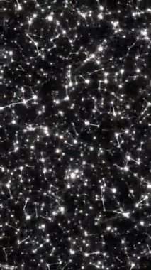 Soyut Plexus Teknoloji Bilim Ağı Konsepti dikey video