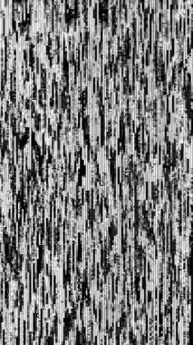 Bit akışı dijital piksel tünel dikey video üzerinden sürülüyor