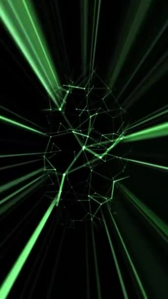 Résumé Plexus Technology Science And Engineering Arrière-plan vertical video