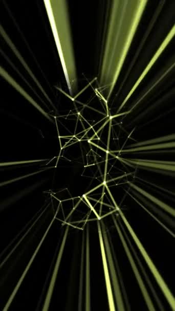 Résumé Plexus Technology Science And Engineering Arrière-plan vertical video