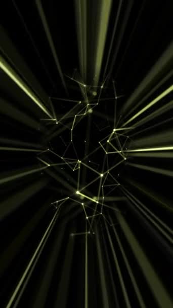 Résumé Plexus Technology Science And Engineering Arrière-plan vertical video