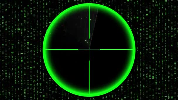 Căutarea Unui Blog Despre Conceptul Radar — Videoclip de stoc