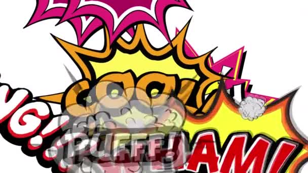복고풍 스타일 애니메이션 — 비디오