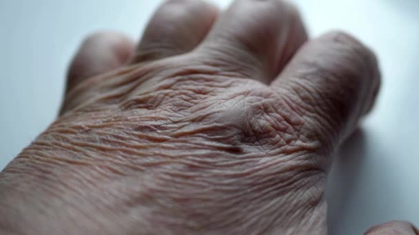 Alzheimer Hastası Bir Usta — Stok video