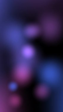 Renkli Parlayan Bokeh Işıkları Arka plan dikey videosu