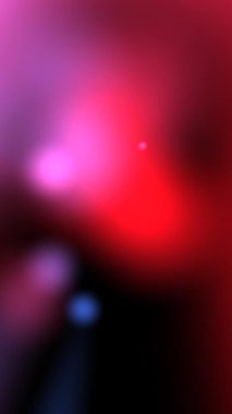 Renkli Parlayan Bokeh Işıkları Arka plan dikey videosu