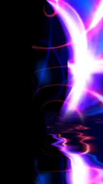 Soyut yüksek teknoloji fütüristik dijital arkaplan dikey video