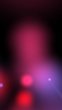 Suyun dikey görüntülerine yansıyan renkli Parlayan Bokeh Işıkları