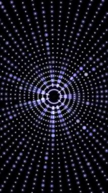 Renkli Çemberlerin Soyut Deseni dikey video