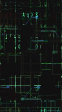 Ekran hata efekti dikey videosundaki kod