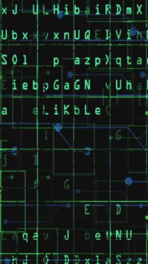 Ekran hata efekti dikey videosundaki kod